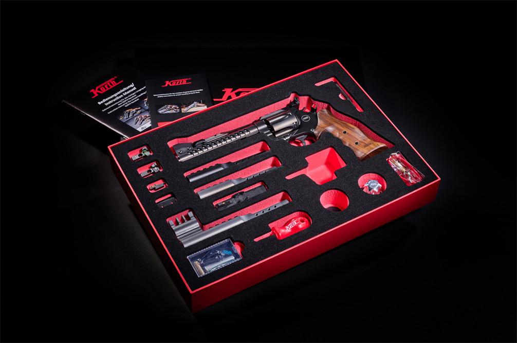 KORTH Revolver Super Sport GTS; kaliber .357 Mag; 6″ cső; Jim Wilson markolat – Performance Kit