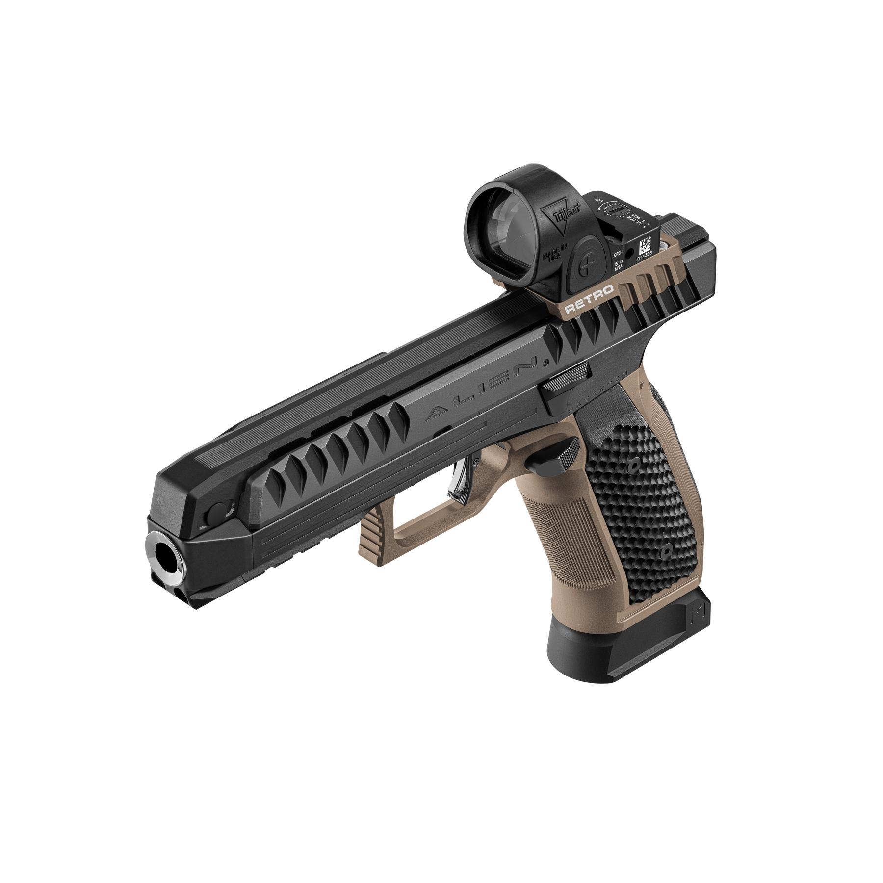 Laugo Arms Alien – Retro Kit (Black/Green)