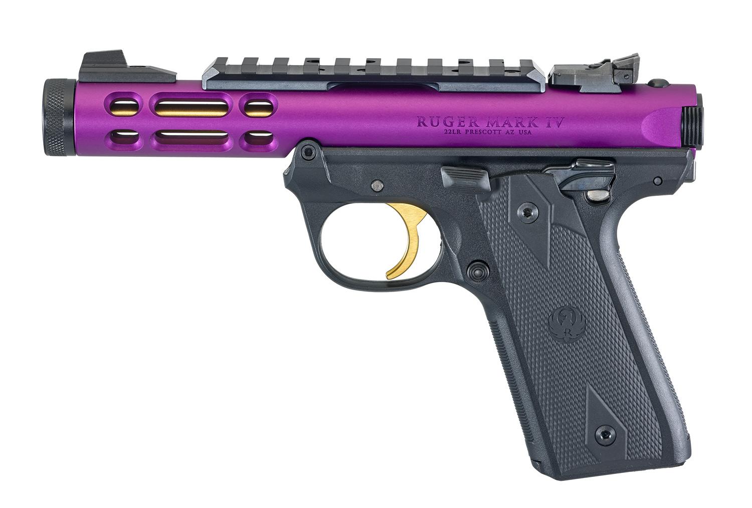 Ruger Mark IV 22/45 Lite Lipsey’s Exclusive .22 LR 4,40″ Lila