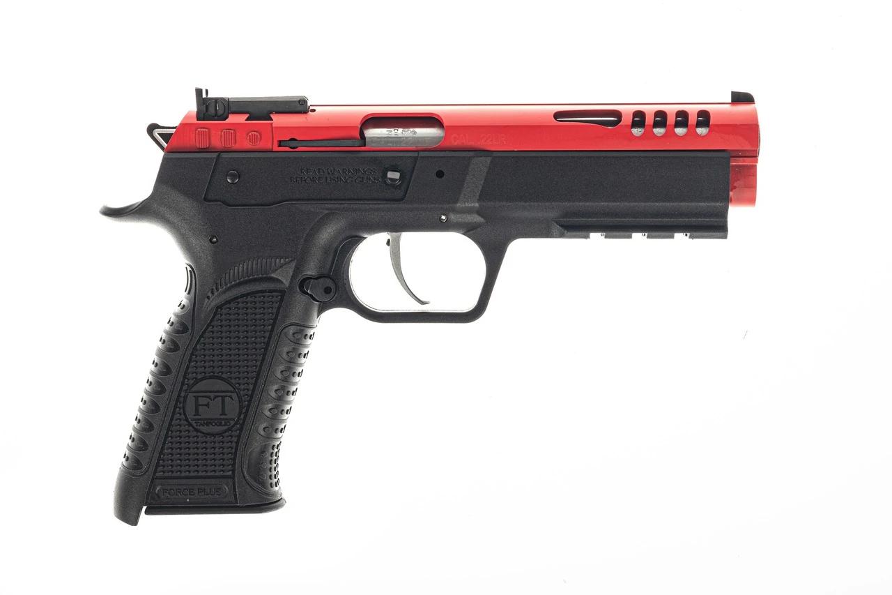Tanfoglio Force 22L – 22LR SA Piros szán, fekete polimer tok 5,19″ cső