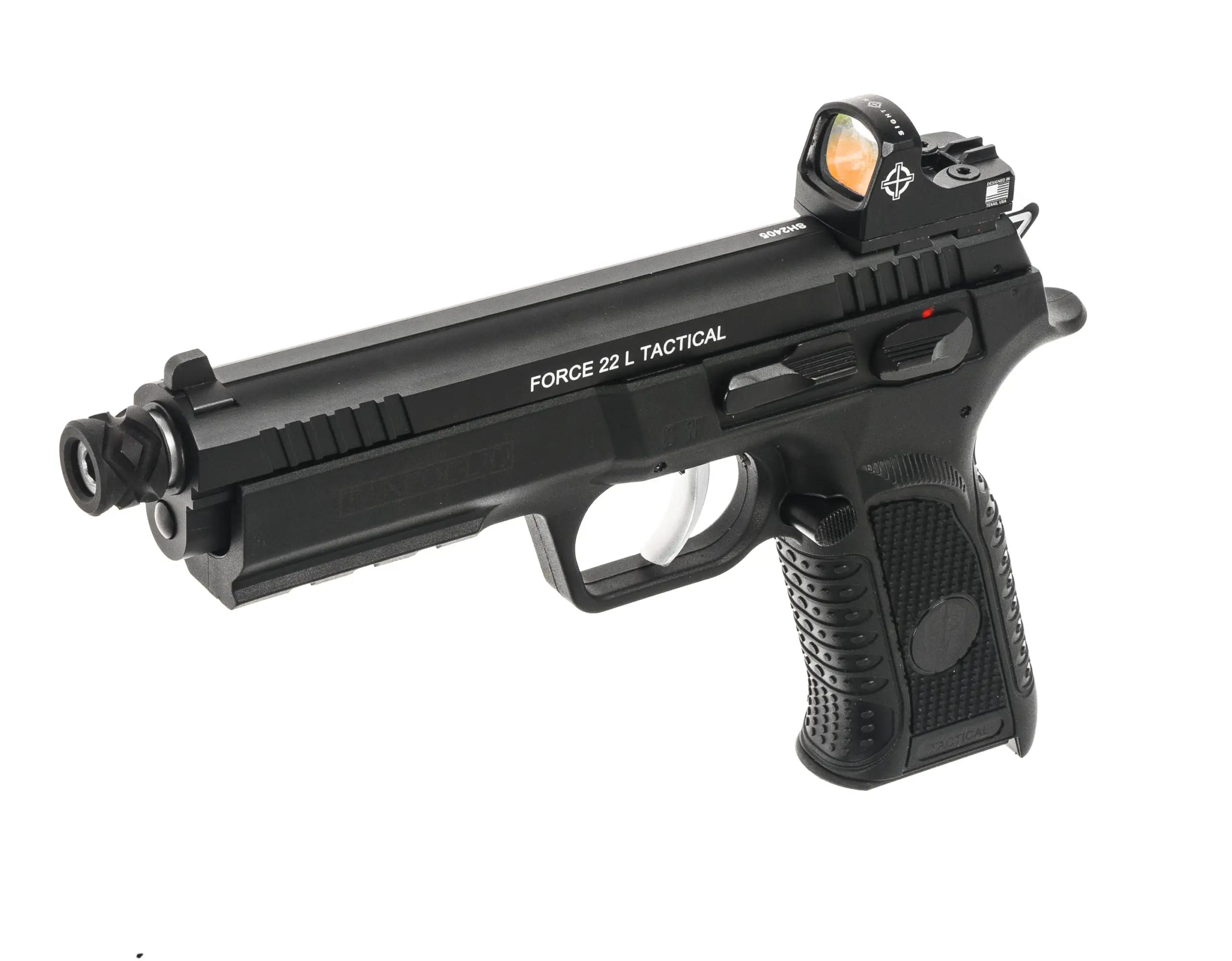 Tanfoglio Force 22L Tactical OR – 22LR SA, Sightmark Mini Shot A-Spec M3