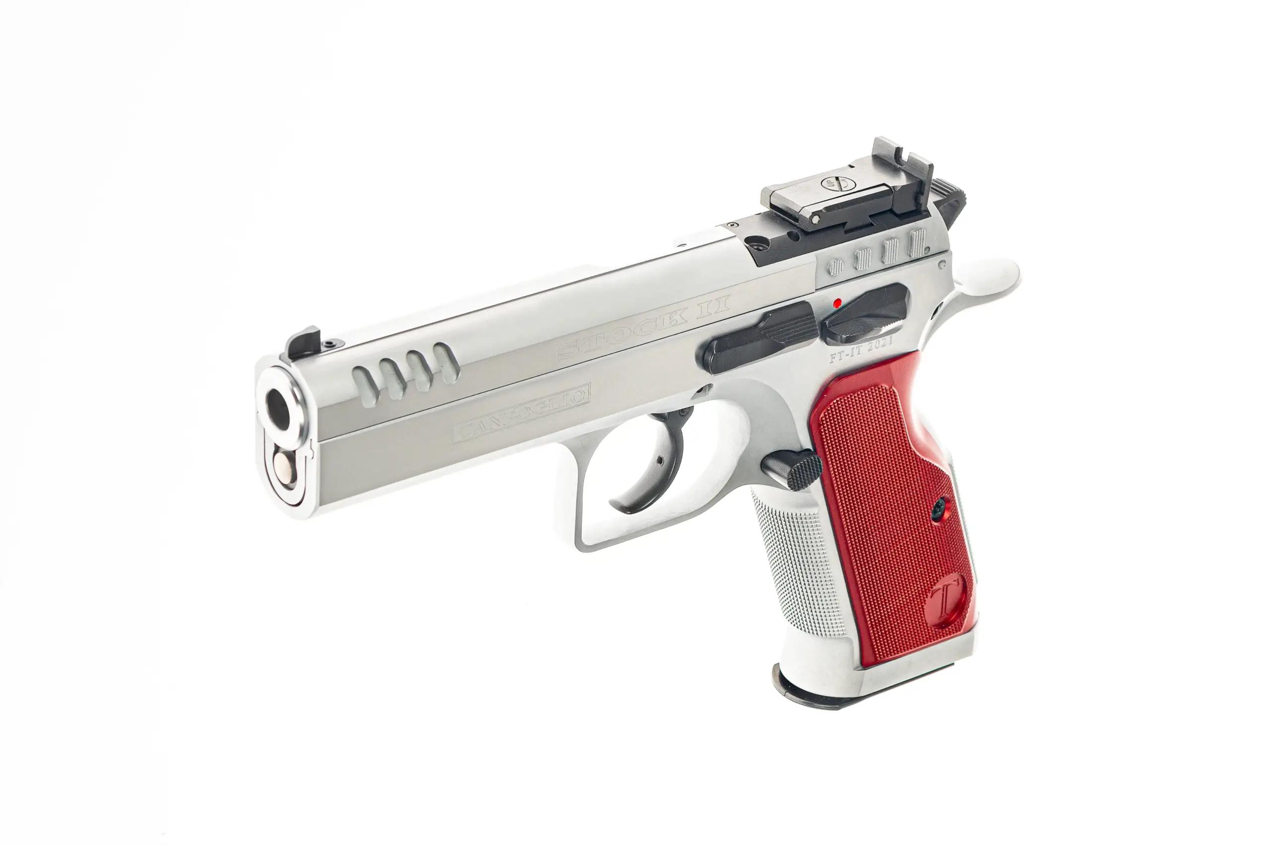 Tanfoglio Stock II Optic Ezüst 9×19 DA 4,44″