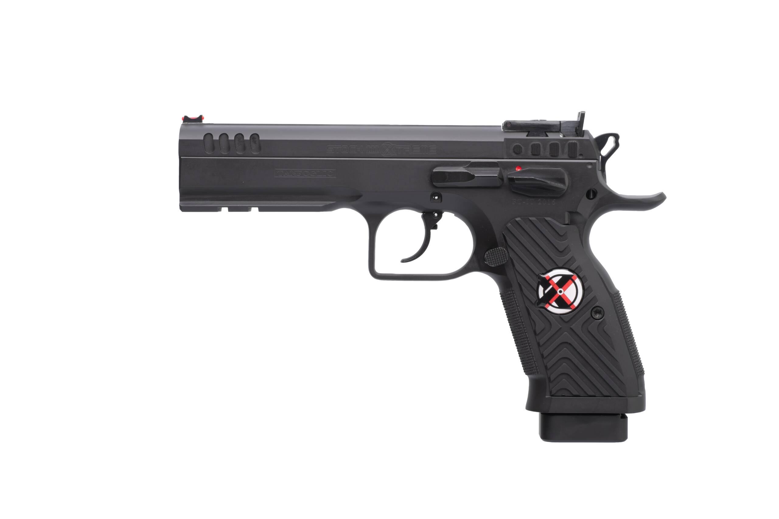 Tanfoglio Stock III Xtreme – Fekete 9×19 DA, 4.76″