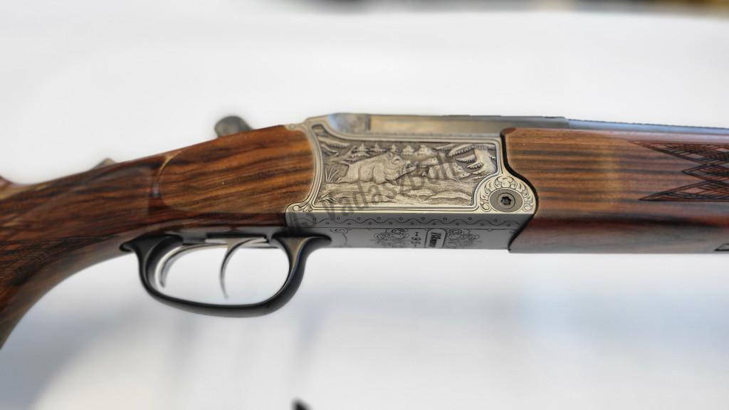 Blaser BS95 LUX duplagolyós puska 4-es fa tussal, 9,3x74 R, -243 Win, (4R01621/4/83492) használt