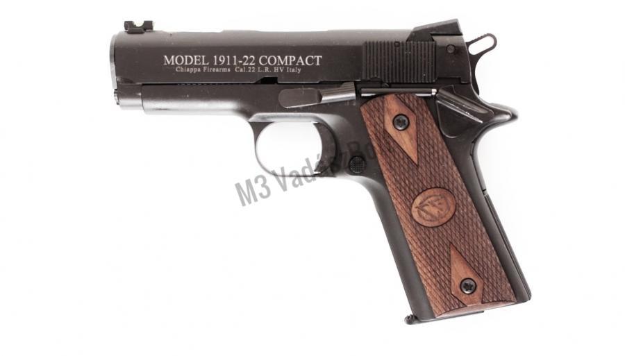 Chiappa 1911 Pisztoly .22LR Compact 4' fa markolattal