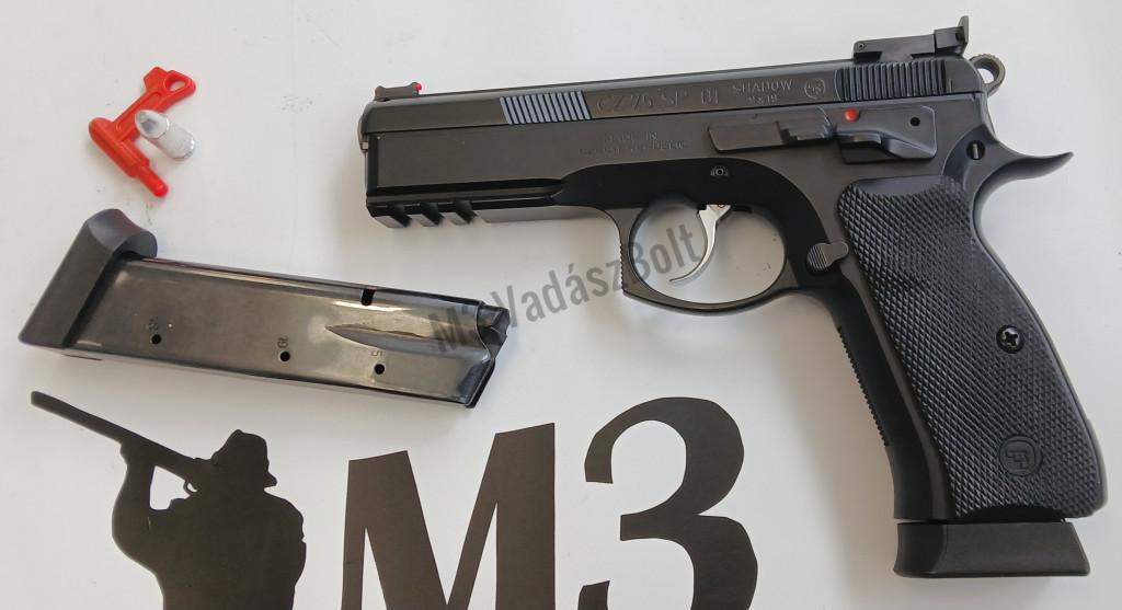 CZ 75 9mm Luger SP-01 Shadow, pisztoly, használt, B-495010