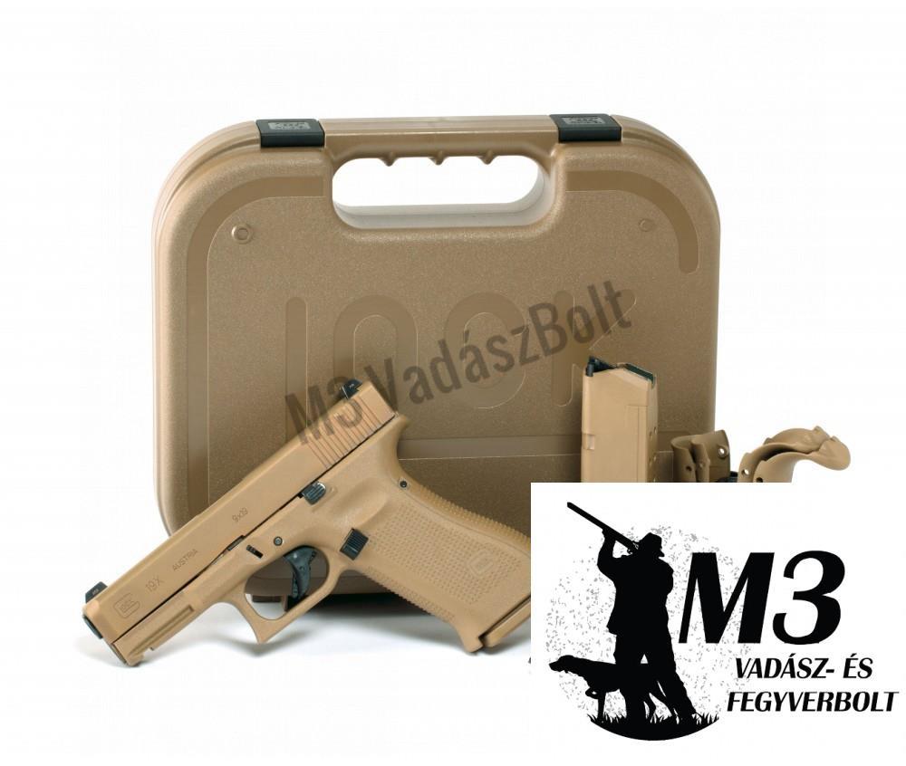 PISZTOLY GLOCK 19X, maroklőfegyver, 9x19, 9mm Luger
