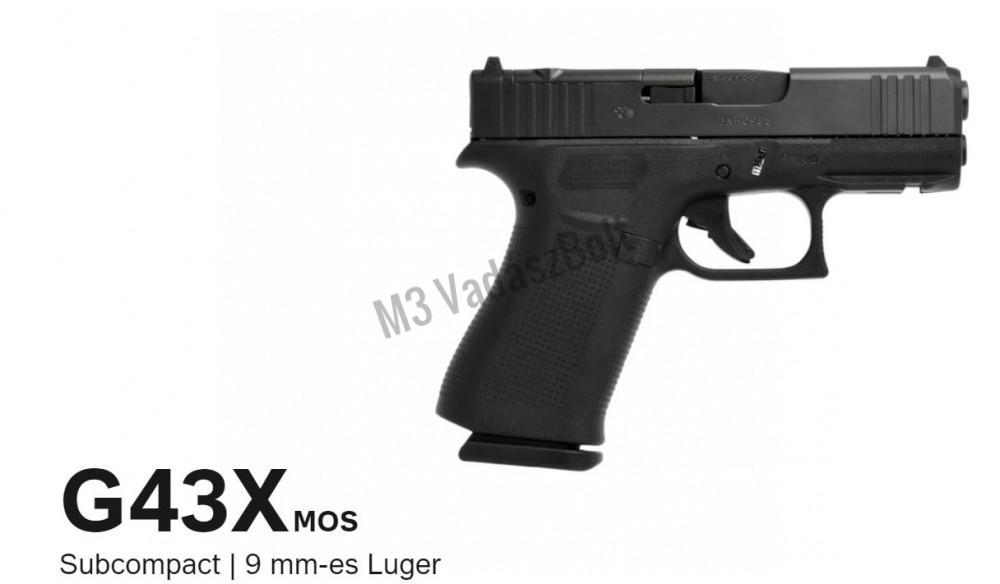 PISZTOLY GLOCK 43X MOS, Glock 48 MOS, 9X19, 9MM Luger