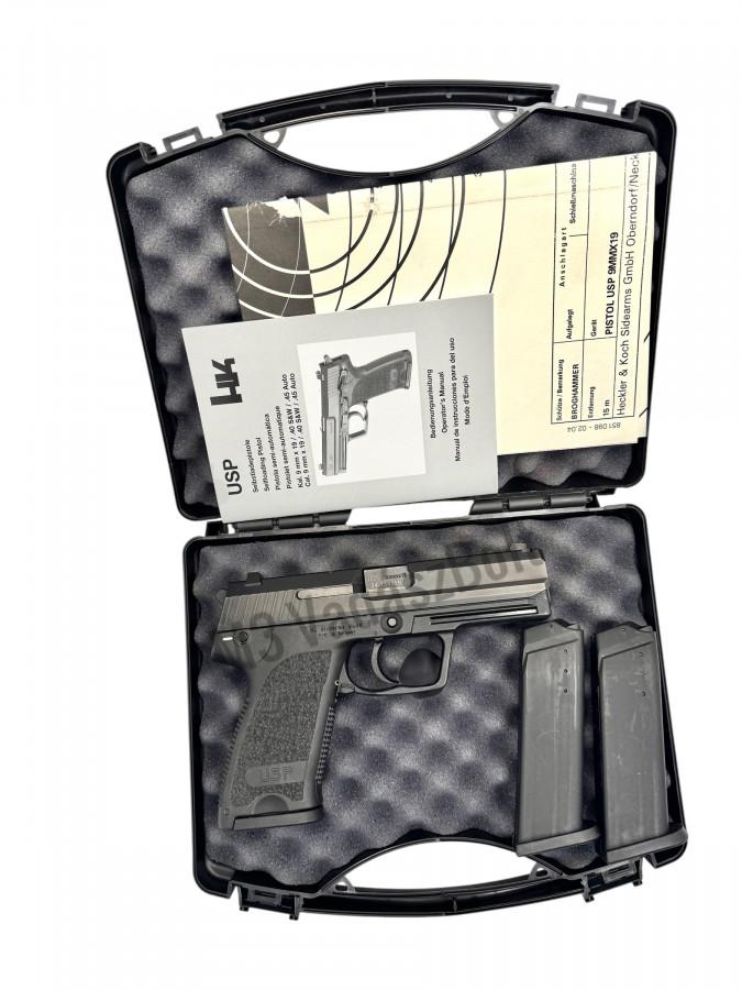 HK USP 9x19, használt, újszerű, 3db tárral