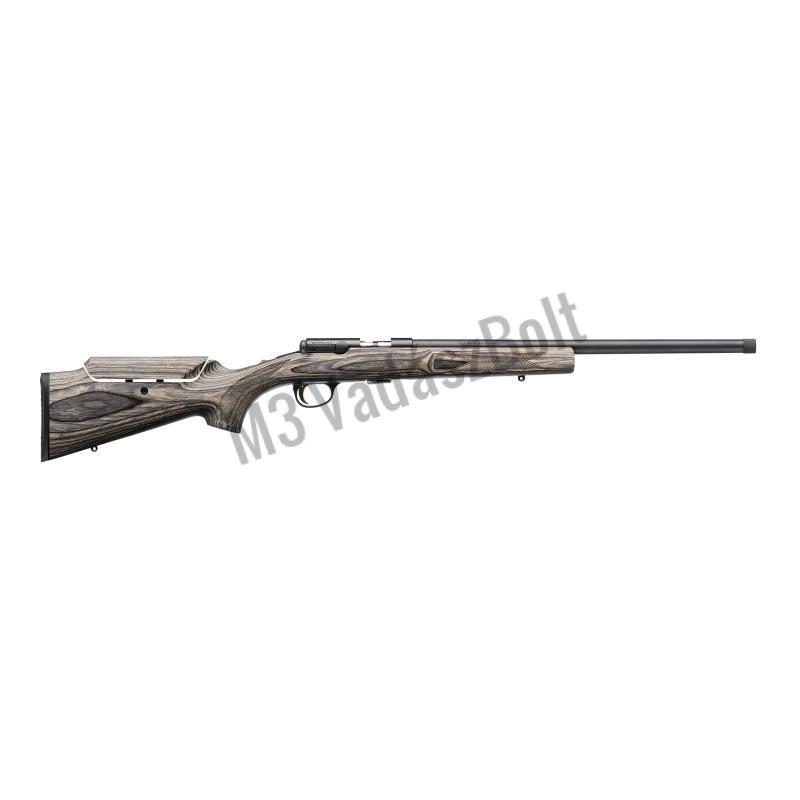 T-BOLT TGT/VMT BLUED GREY LAMINATE ADJ THR,SM,NS,17 HMR, 16,5"
