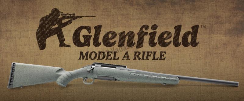 RUGER-Glenfield Model A / .30-06. 20",tusa Moss zöld, menet 5/8"-24