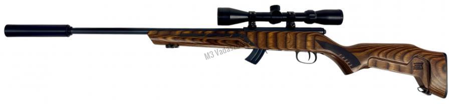 Használt Savage Mark II Minimalist 22LR, hangtompítóval, távcsővel