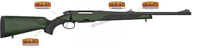 Steyr SM12 SX Mountain Balkezes 7x64 ir. nélkül, menetes csővég