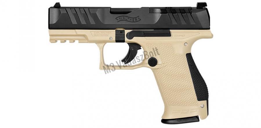Walther PDP  9X19 Compact 4" 2db 15ös tárral, FDE barna
