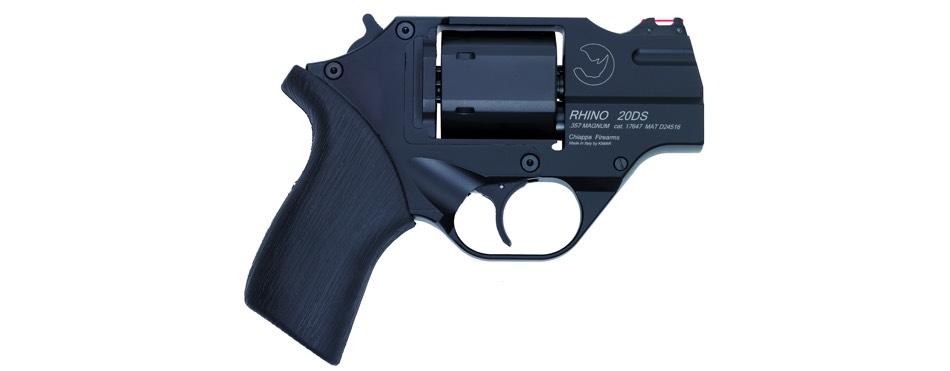 Chiappa Rhino 20DS revolver 6tár, 9x19, 2', bőr övtokkal