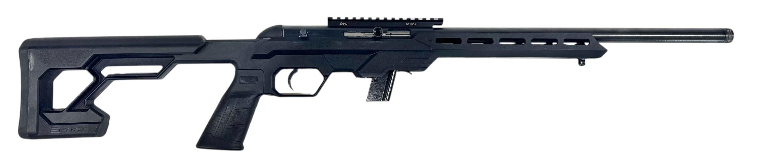 Használt Savage 64 FVNS-SR Precision .22LR félautomata kispuska, menetes csővég