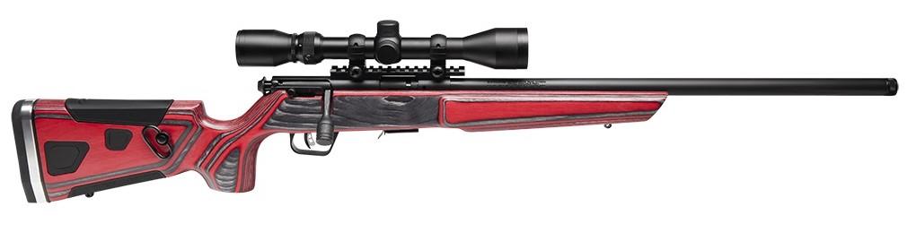 Savage 93R17 BVXP-SR At-One 17HMR 3-9x40, menetes csővég