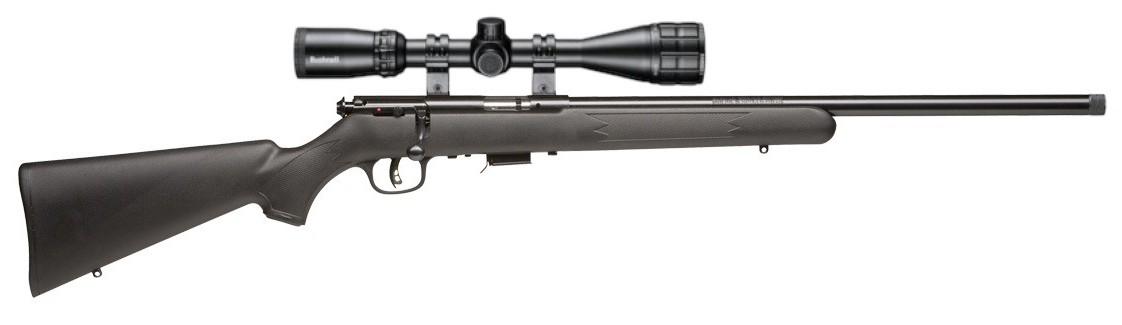 Savage 93R17 FV-SR XP 17HMR, Bushnell Banner 3-9x40 céltávcső, menetes csővég