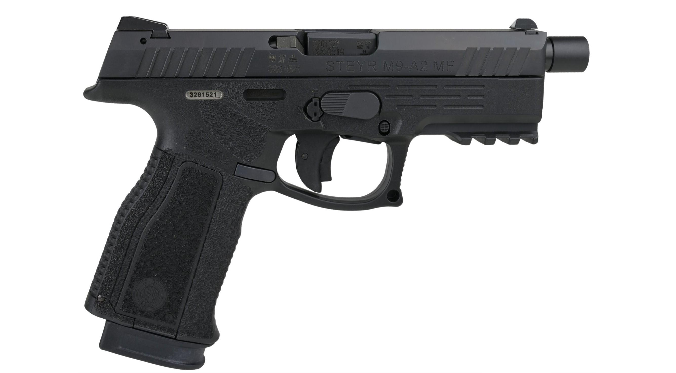 Steyr L9-A2 MF 9x19 trapezoid irányzékkal