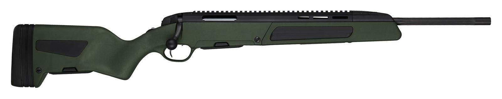 Steyr Scout 6,5 Creedmoor 480mm cső, zöld tus, 1/2-20UNF menettel