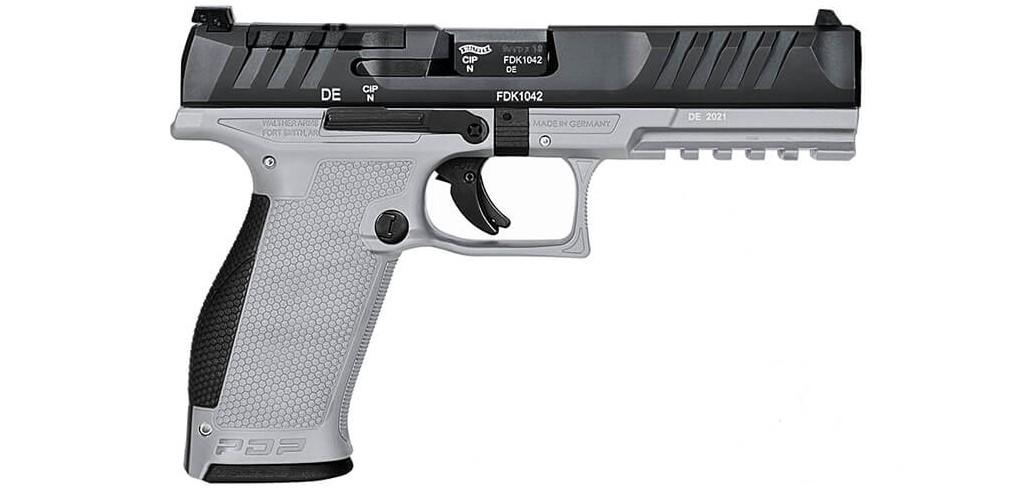 Walther PDP 9X19 Full Size 5" 2db 18as tárral, Wolfram szürke
