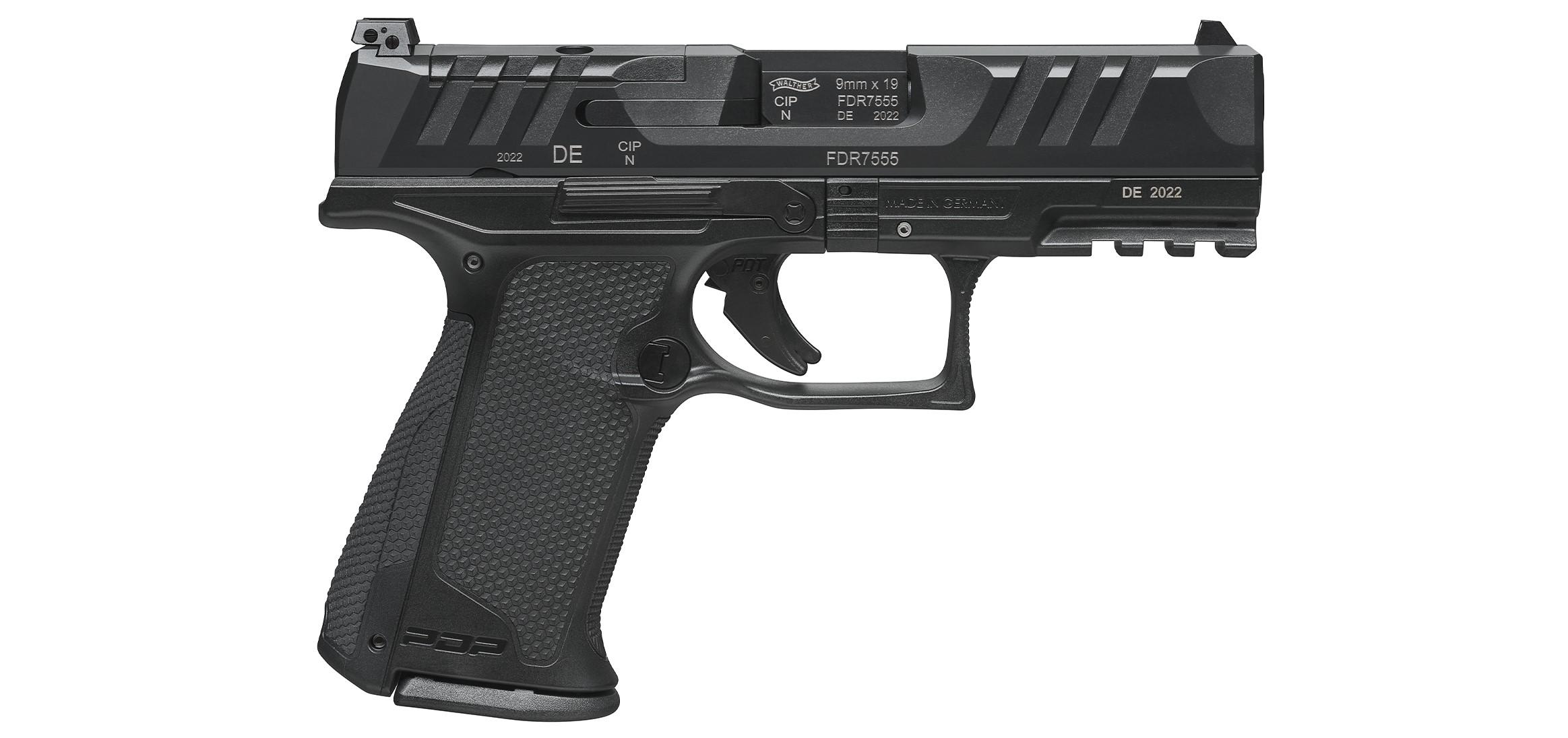 Walther PDP F-Series Hölgyeknek! 9X19 4" 15-ös tár