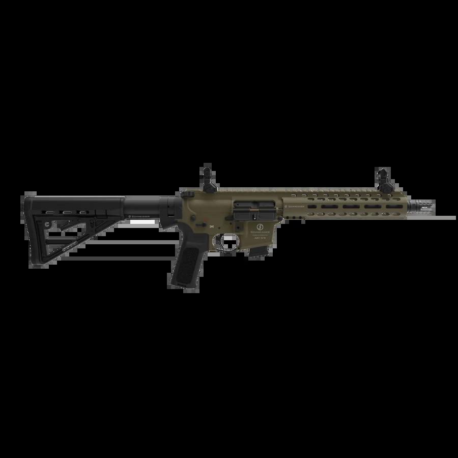 Schmeisser AR15-9 S4F 10,5″, 9 mm, OD green