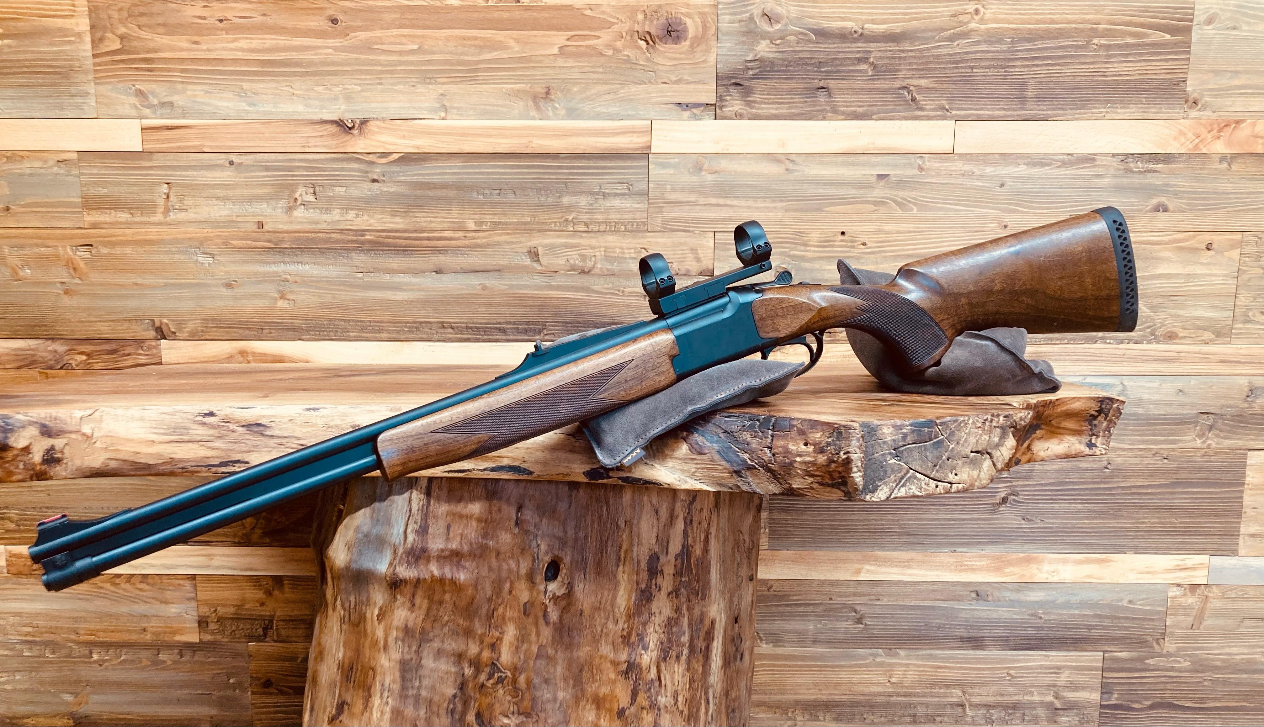 Browning Erice duplagolyós vadászfegyver 9,3x74R , 20/70-es sörétes váltócsővel