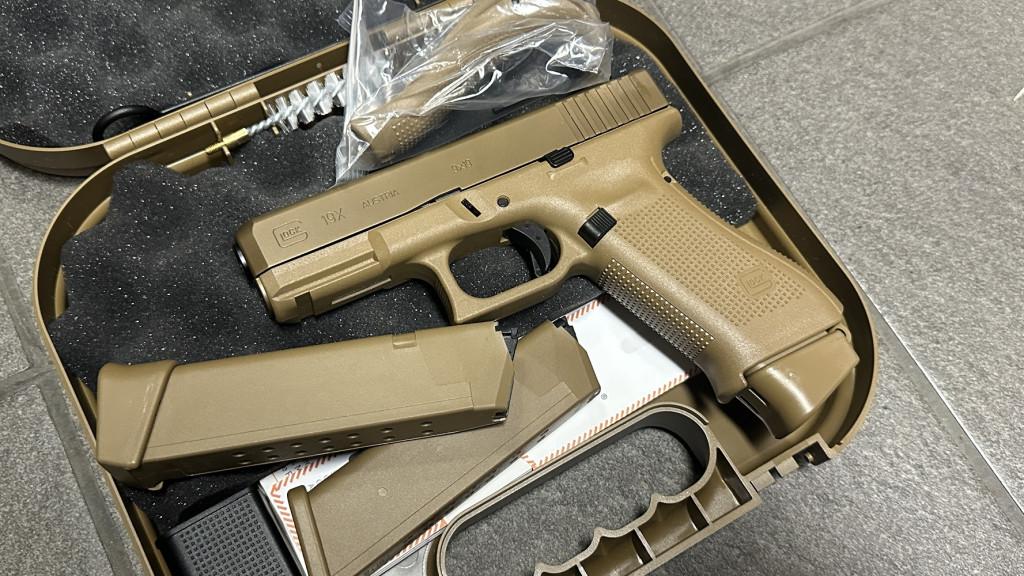Glock G19X úszerű állapotban 9x19 kaliberben