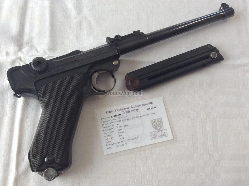 Luger P 08 Tüzérségi 1915.