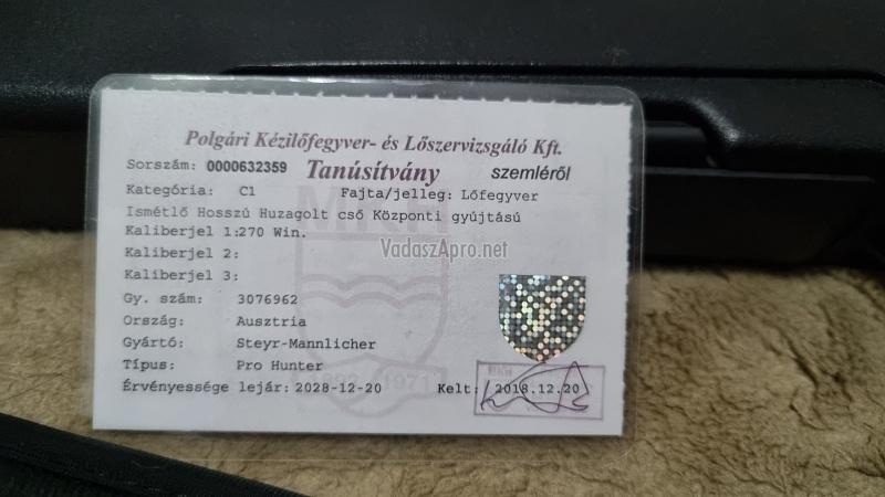 Steyr Mannlicher 270. Win