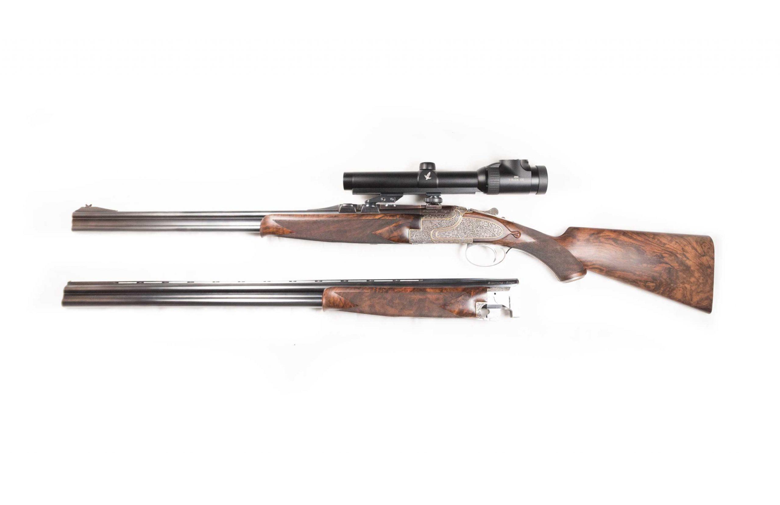 Browning B25 9,3x74R duplagolyós + 20/70 Váltócső