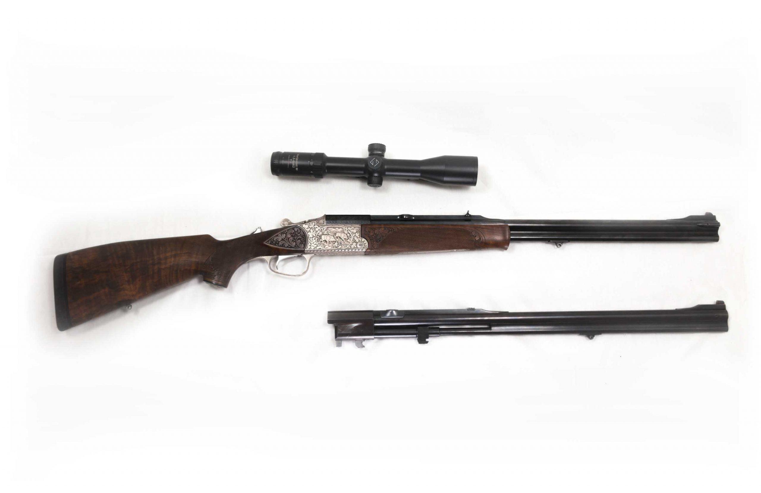 Blaser BB97 Grand Luxe 9,3x74R;9,3x74R duplagolyós+6,5x65R;6,5x65R Váltócső